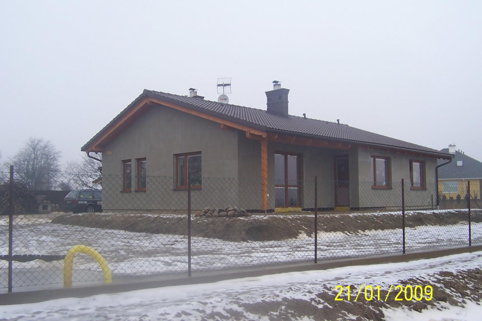 widok na wyjście na taras